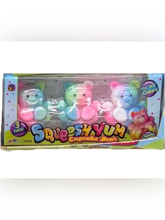 ja-ru Other - Squeesh Yum Bear Squishy Cupcake Bear